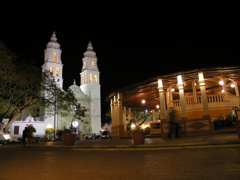 Evening in Campeche