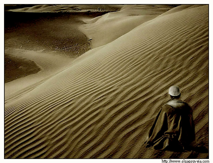 Meditation in Desert