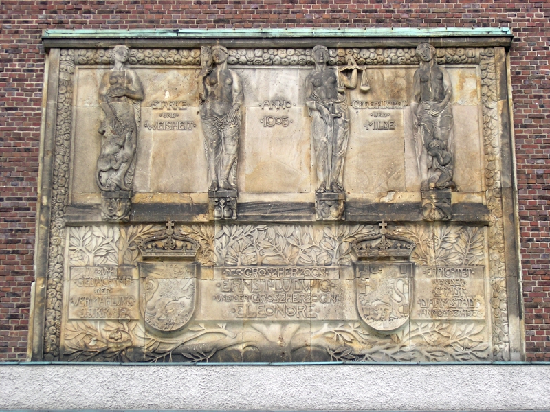 Relief of the Hochzeitsturm (wedding tower)
