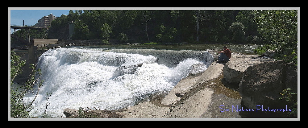 Lower Falls Park Brim, Genesee River