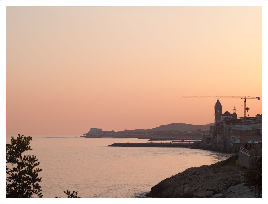 Sunset at Sitges