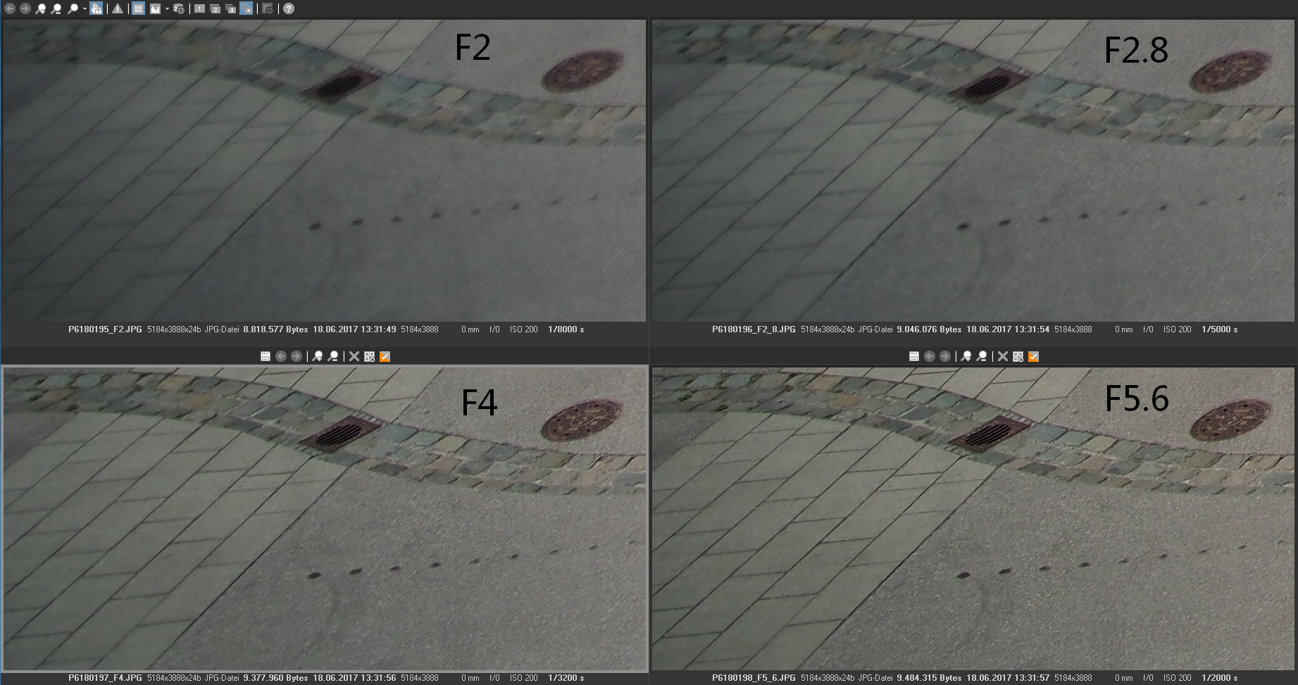 Bottom left F2-F5.6