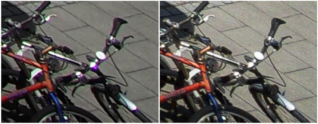 Chromatic aberration removal