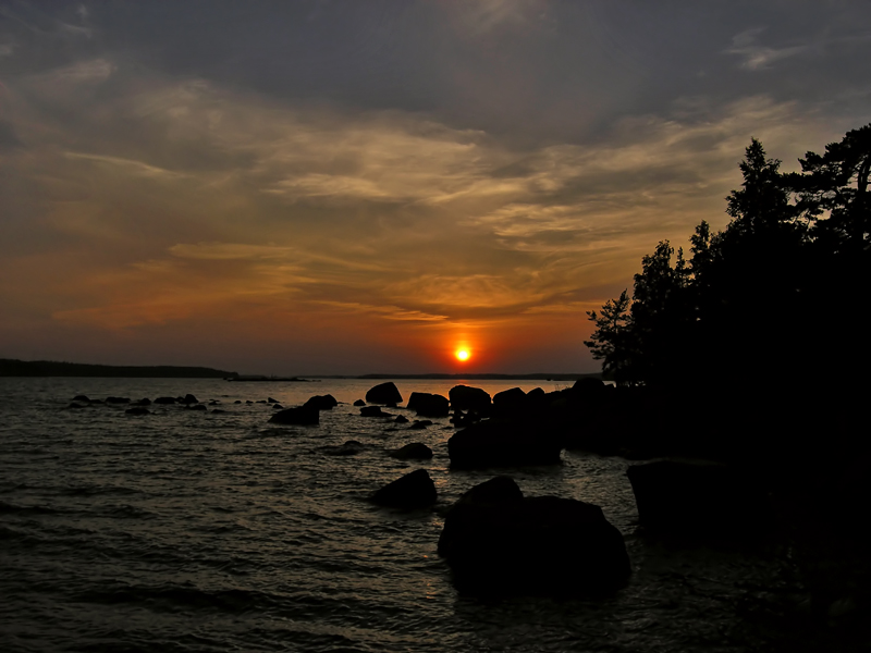 Sundown in Virolahti