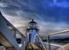 Doubling Point Light House by Bob Doucette