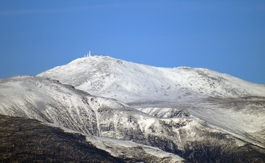 Snow Covered Mt Washington