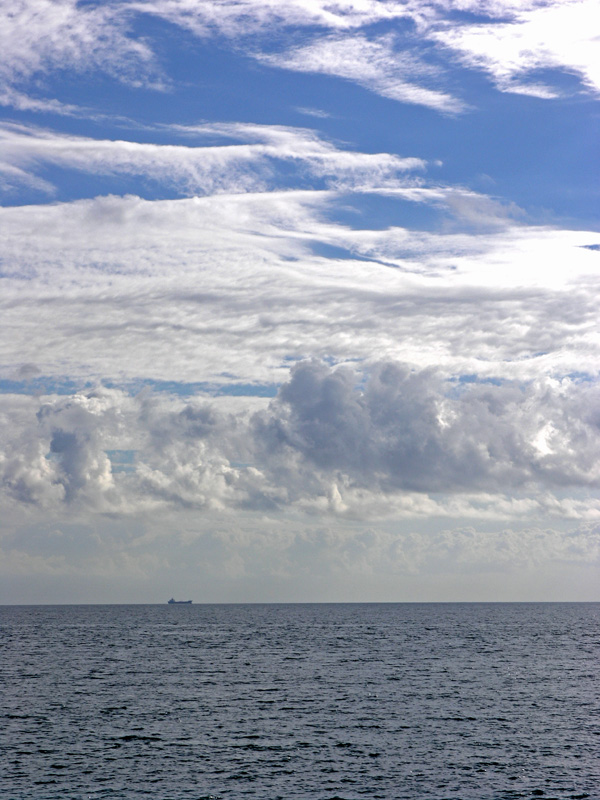 Clouds and Ship with Levels