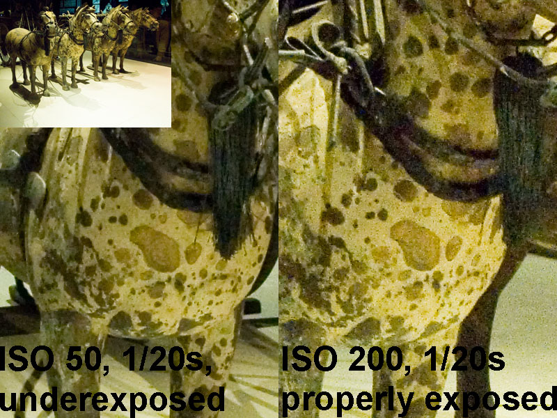 ISO 50 vs ISO 200