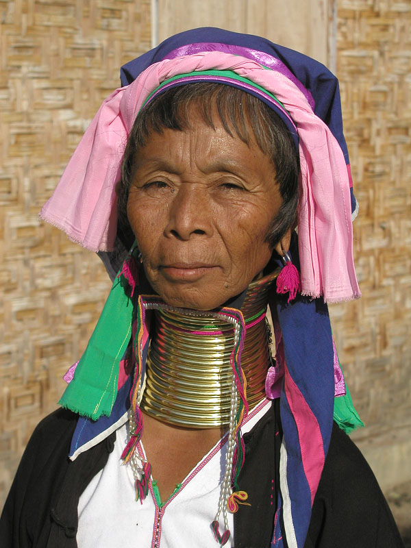 Long neck woman, Myanmar