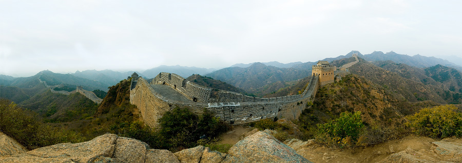 China Great Wall at Jinshanling