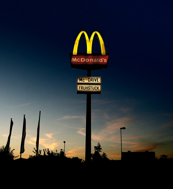 McDonalds at any time