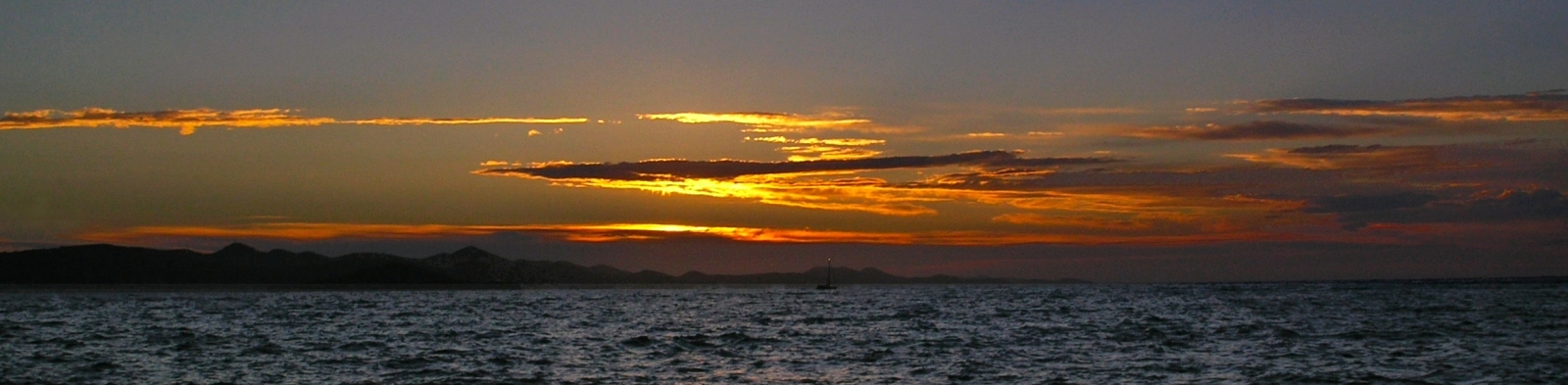 Sunset in Bibinje (Dalmatia)