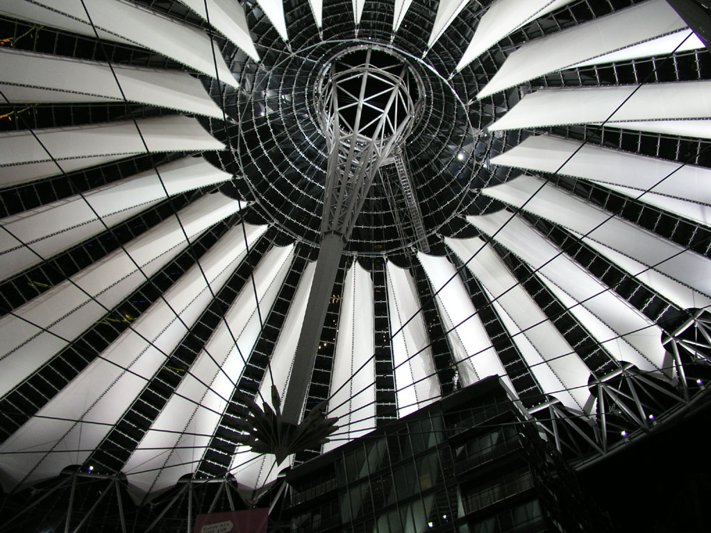 Roof Sony building - Berlin