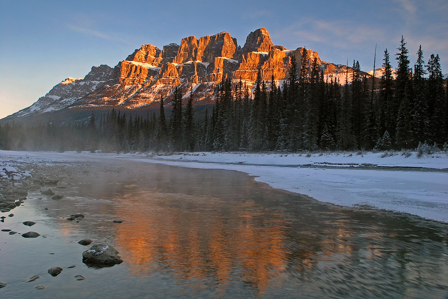 Castle Mountain Sunrise