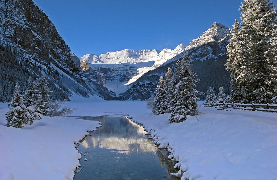 Mountain Winter Sunrise