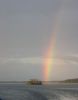 Rainbow in Stockholm Archipelago by Joerg Haas