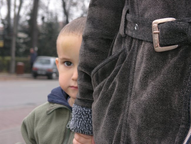 Peeking Boy