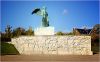 Statue near The Little Mermaid by Jim Sabatke