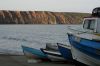 Coble Landing, Filey by Mike Bywater