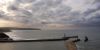 Whitby Harbour at Dusk by Mike Bywater