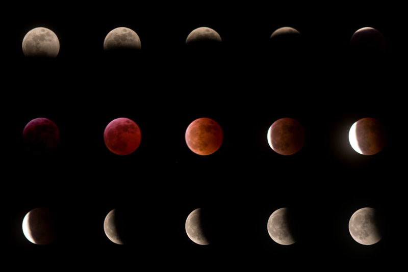 Moon eclipse, March 2007