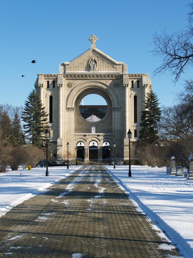 Just the arch is left