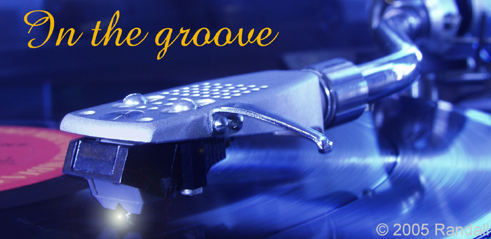 In the groove!