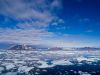 Approaching Spitsbergen.