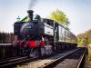 Steam train, Epping and Ongar railway.