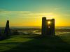 Natural starburst, Hadleigh castle.
