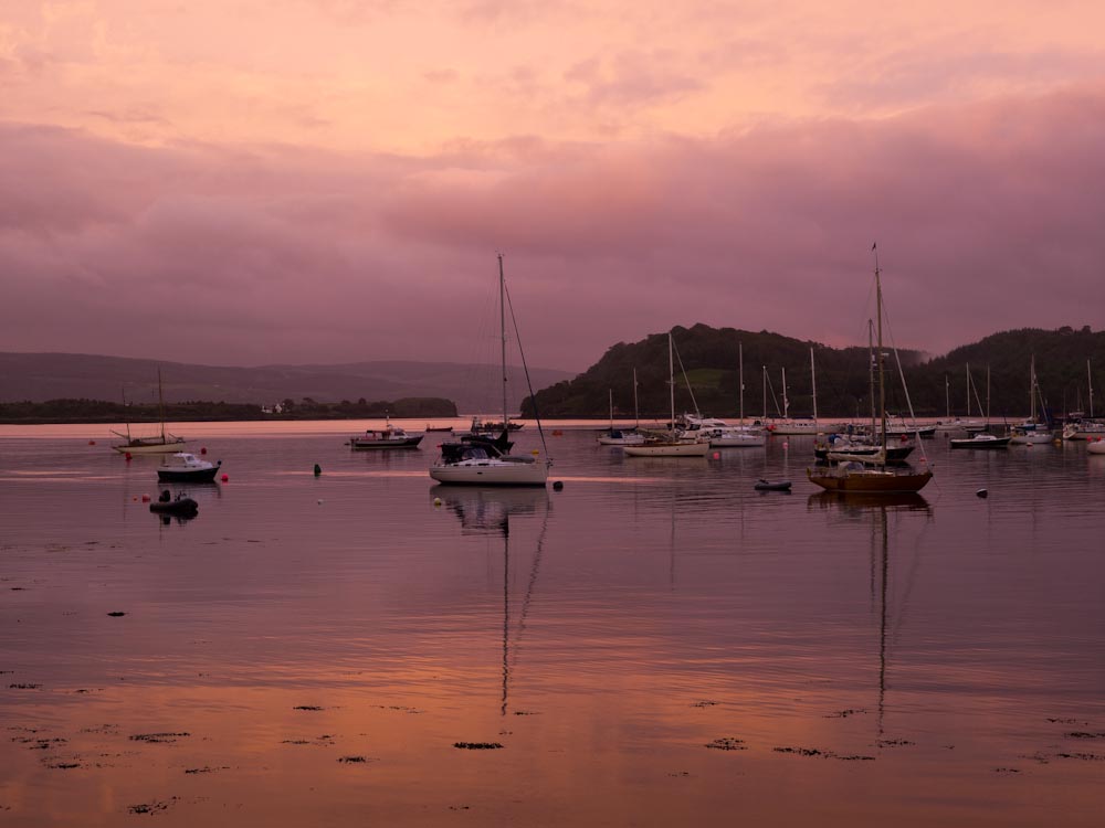 Evening at Tobermory Harbour