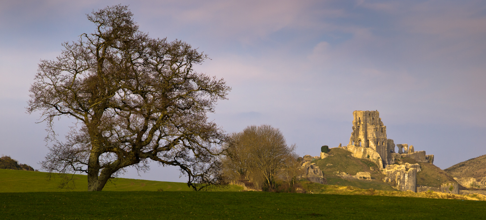 Corfe Castle.