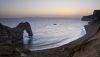 Durdle door at dawn