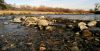 Upriver shores