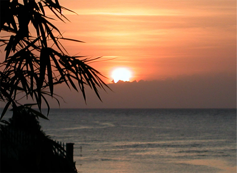 Sunset in Jamaica