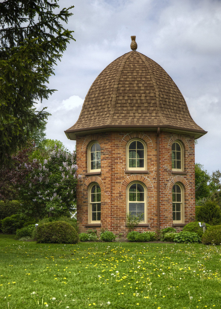 Hospitality house, at Briar's resort.