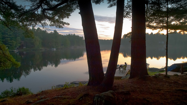 A tranquil spot