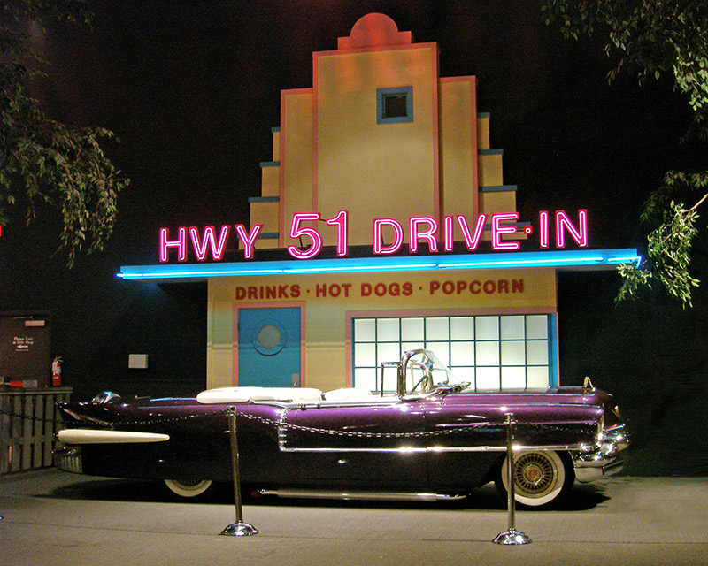 Elvis had a purple Caddy