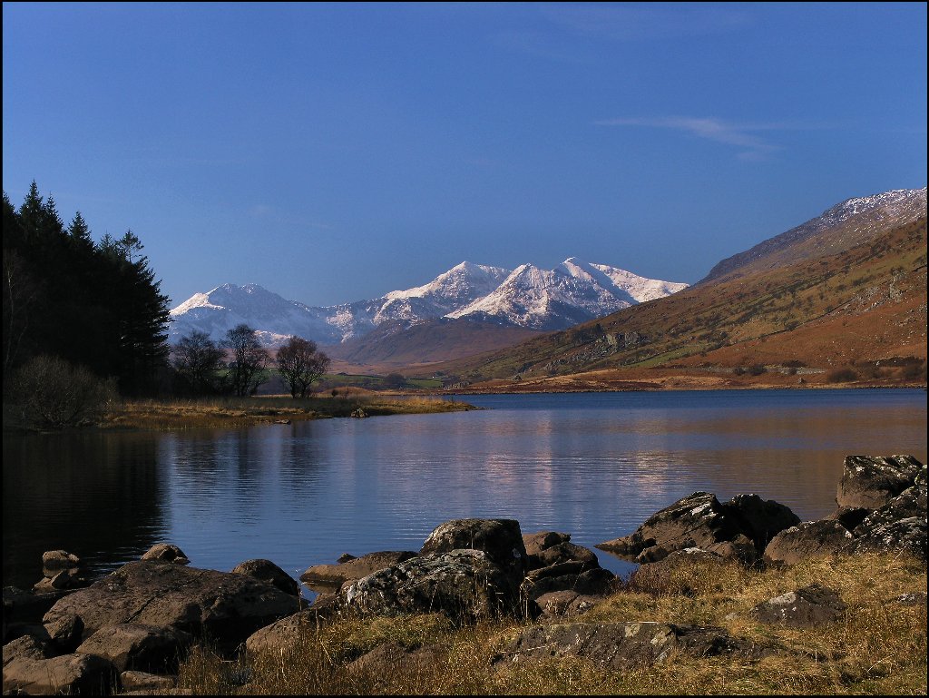 Snowdon from Llyn Mymber