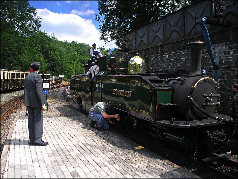 Preparing the Locomotive