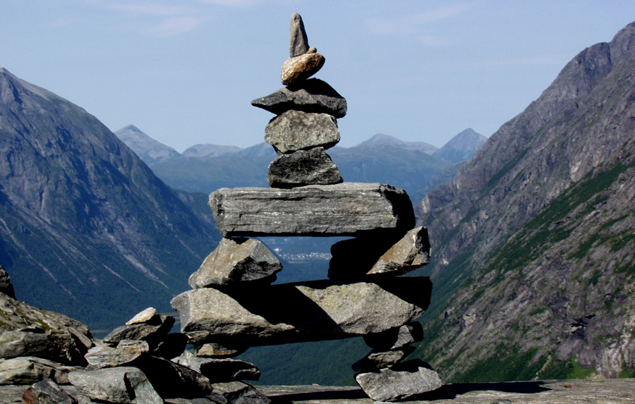 Art on a mountain top