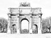 Arc the Triomphe du Carrousel by Fonzy -
