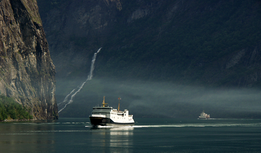 A boat trip in the Fjord