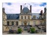 Entrance Chateau de Fontainebleau by Fonzy -