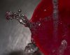 Falling drop created a jelly man by Fonzy -