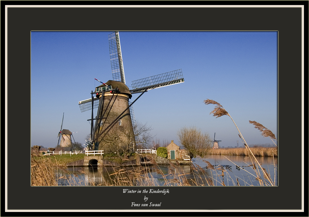 Winterday in the Kinderdijk(nl)