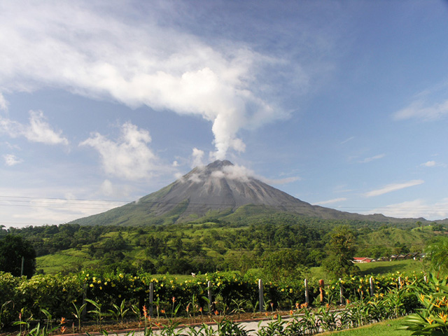 Aged Volcano Photo