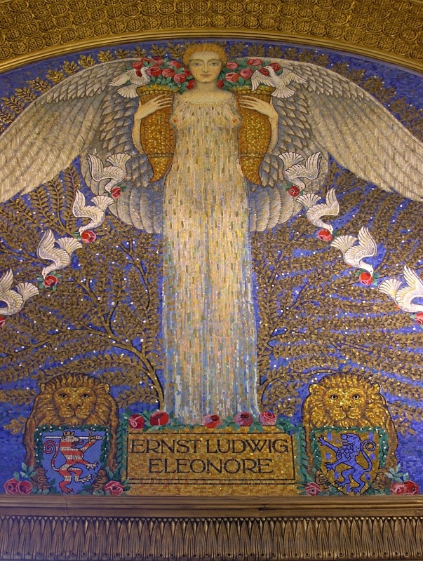Mosaic in the Hochzeitsturm (wedding tower) (2)