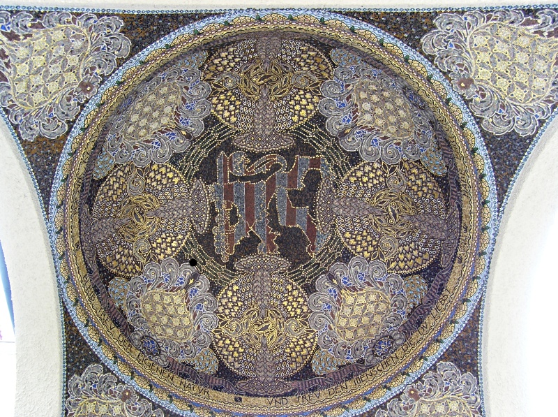 Mosaic at the Exhibition Building