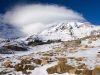 Clouds over Mt Rainier